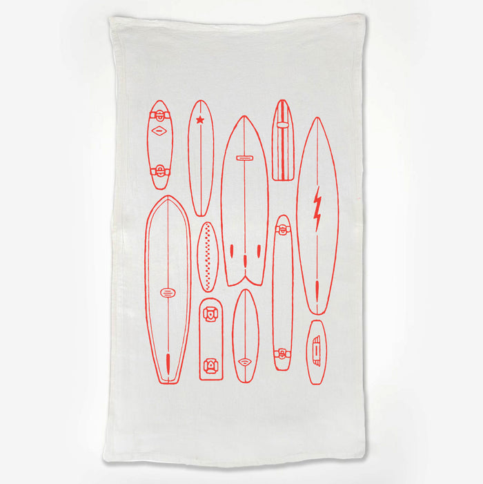 Boards Tea Towel