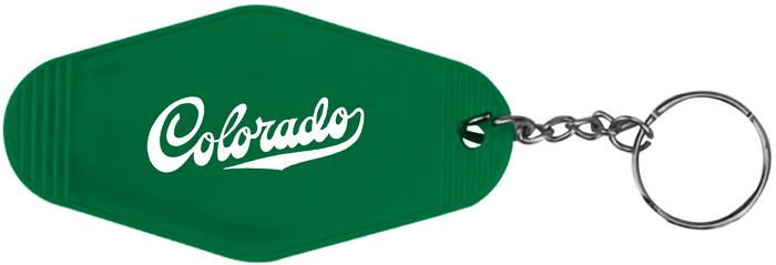 Colorado Keychain-Green