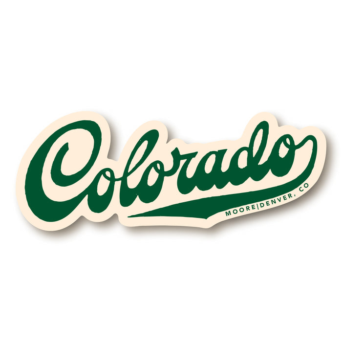 Colorado Athletic Sticker