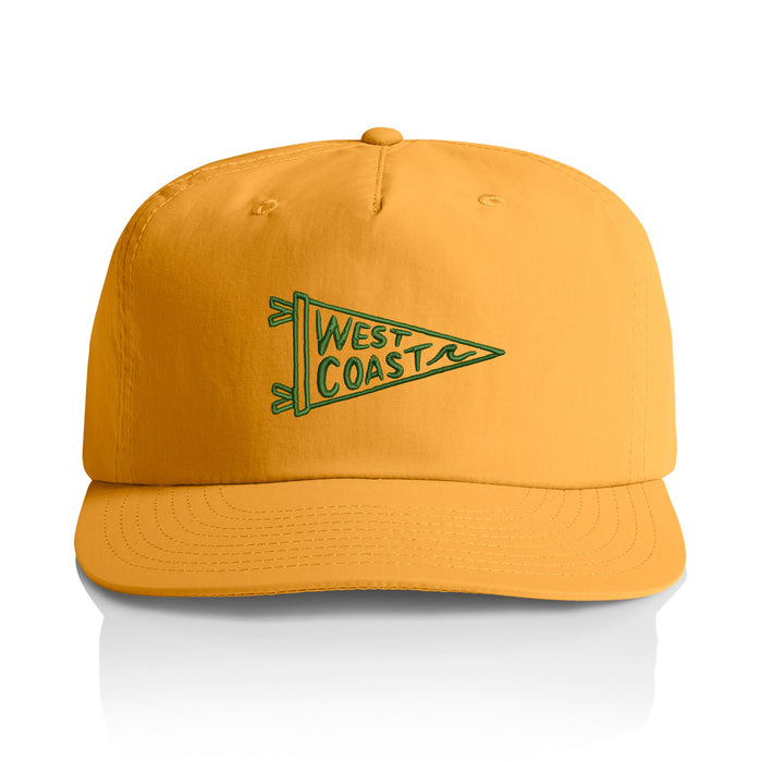 West Coast Pennant Hat-Mustard