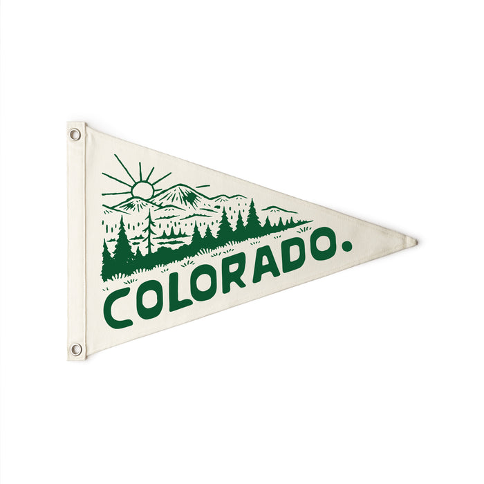 Colorado Pennant-White