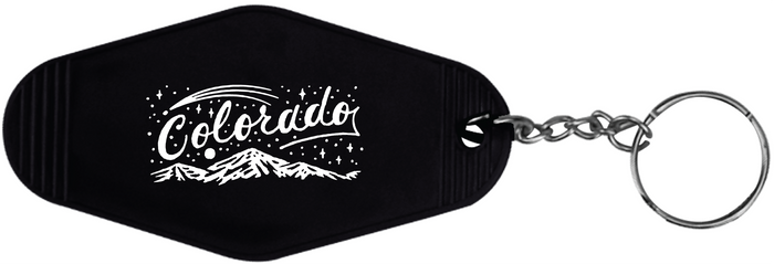 Colorado Keychain-Black