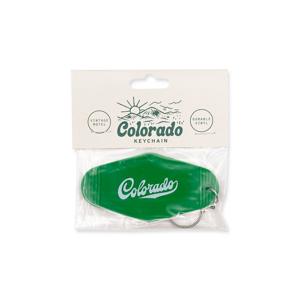 Colorado Keychain-Green