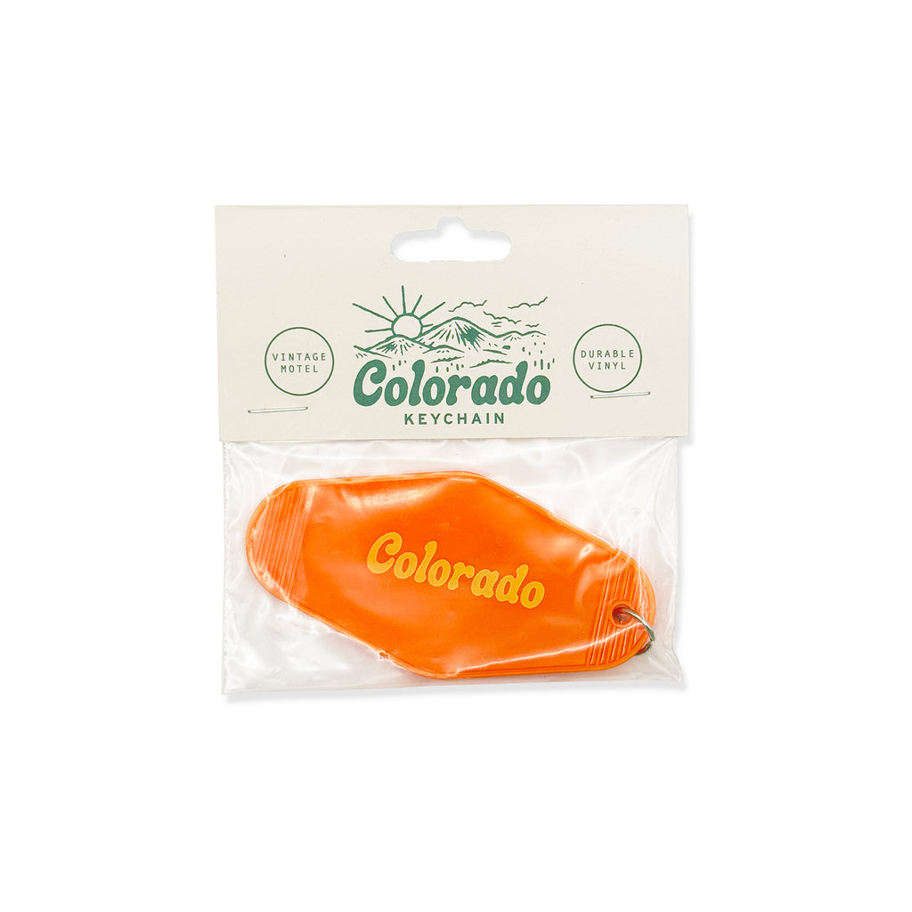 Colorado Keychain-Orange