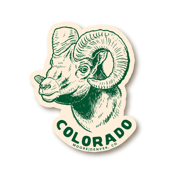 Colorado Ram Sticker