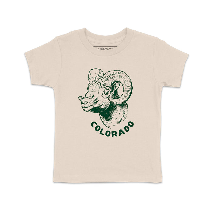 Kids Colorado Ram Tee-Dust