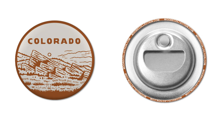 Colorado Red Rocks Bottle Opener
