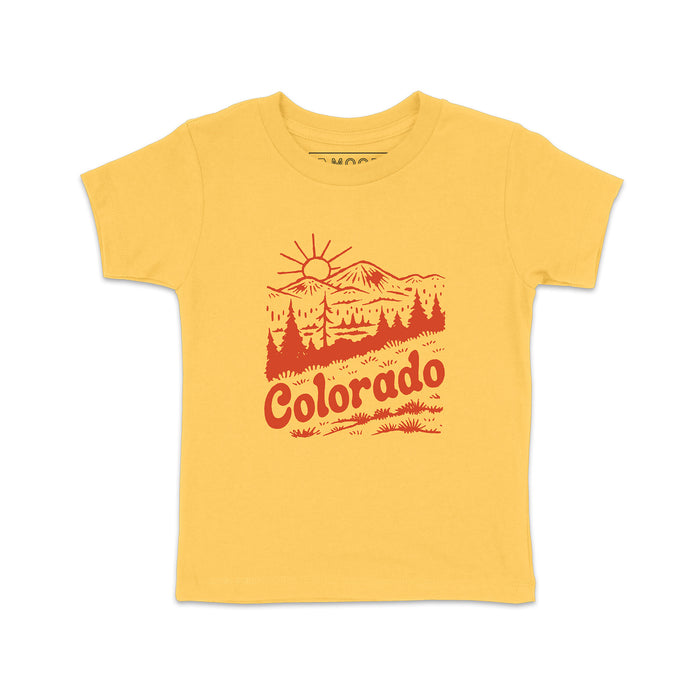 Kids Colorado Sunshine Tee-Yellow