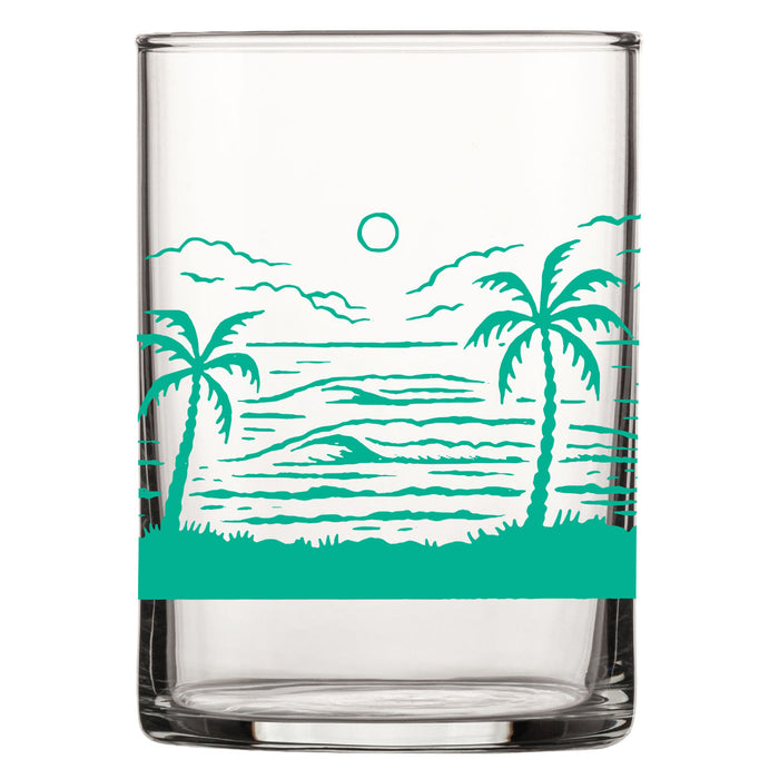 Beach Rocks Glass