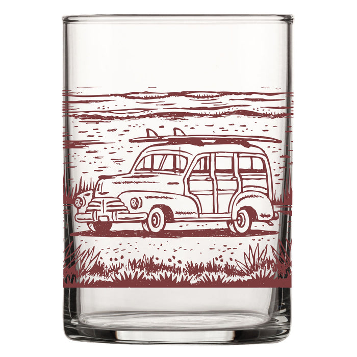 Woody Rocks Glass