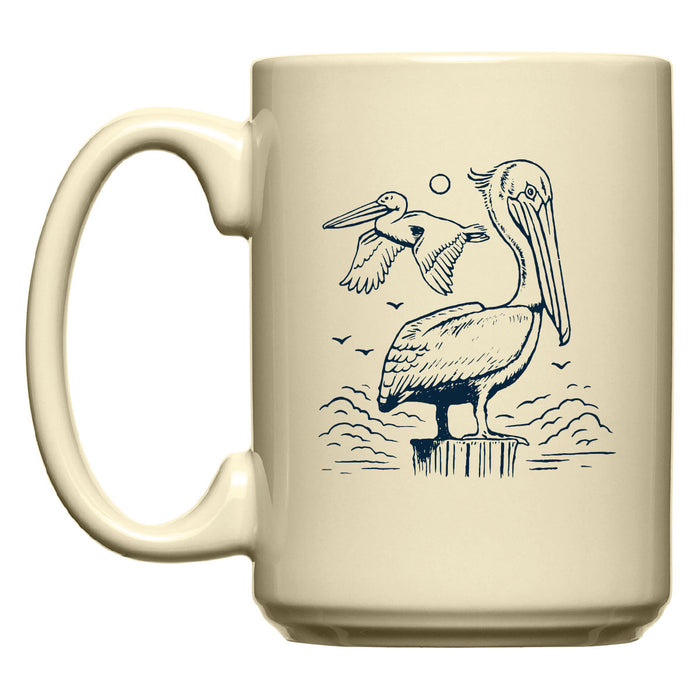 Pelicans Diner Mug