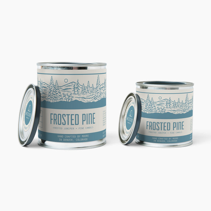 Frosted Pine Candle
