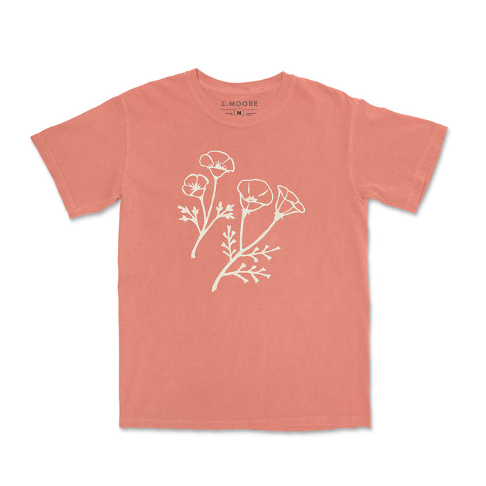 Poppy Tee-Vintage Terracotta