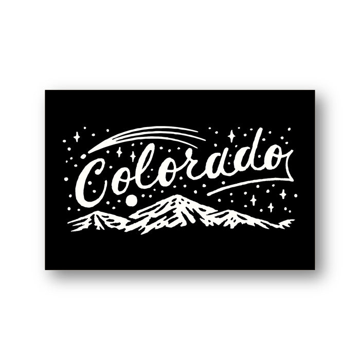 Colorado Night Postcard