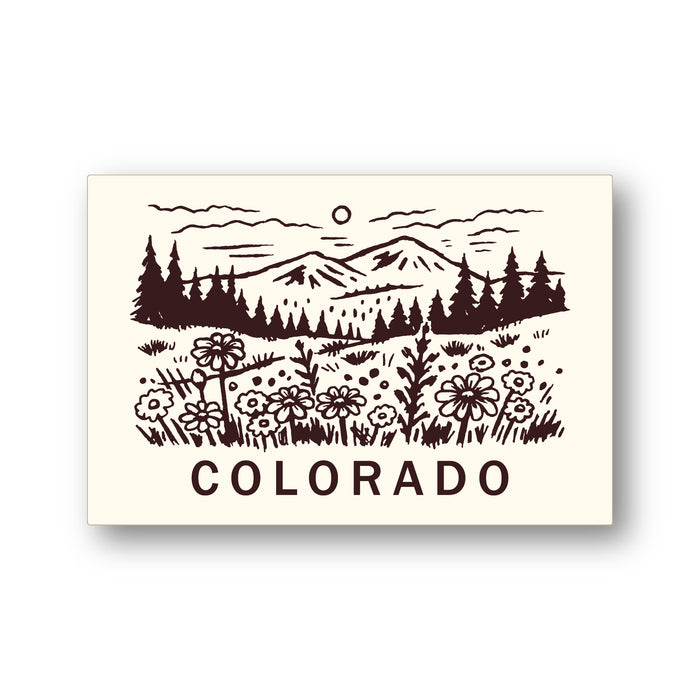 Colorado Mountain Postcard