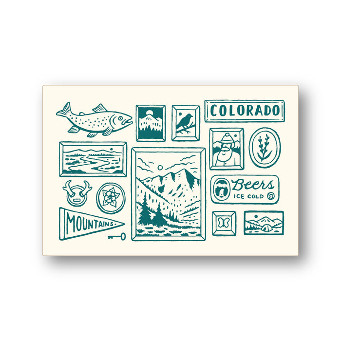 Colorado Gallery Postcard