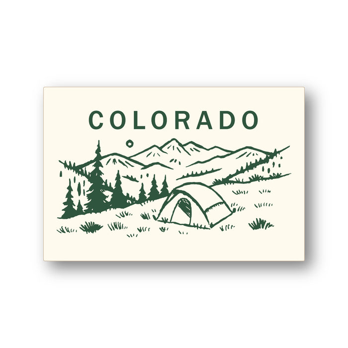 Camp Colorado Postcard