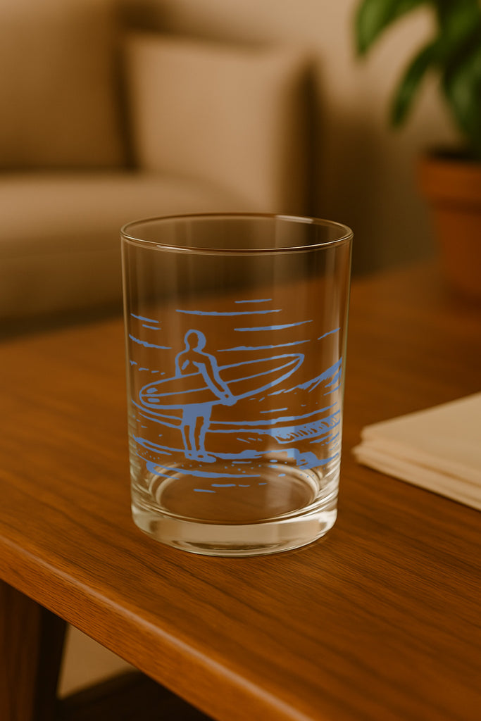 Surfer Rocks Glass 