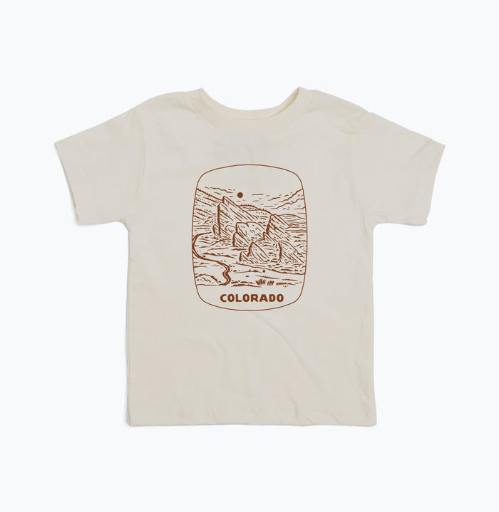 Kids Red Rocks Tee-Dust