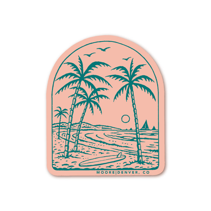 Beach Vibes Sticker