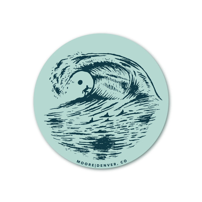 Big Wave Sticker