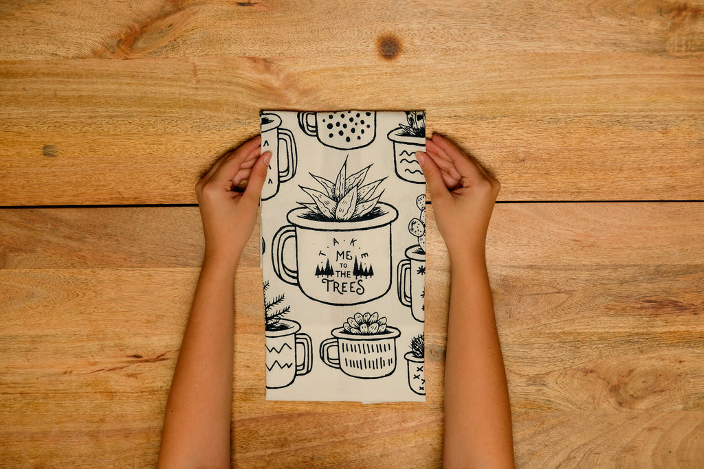 Planter Tea Towel