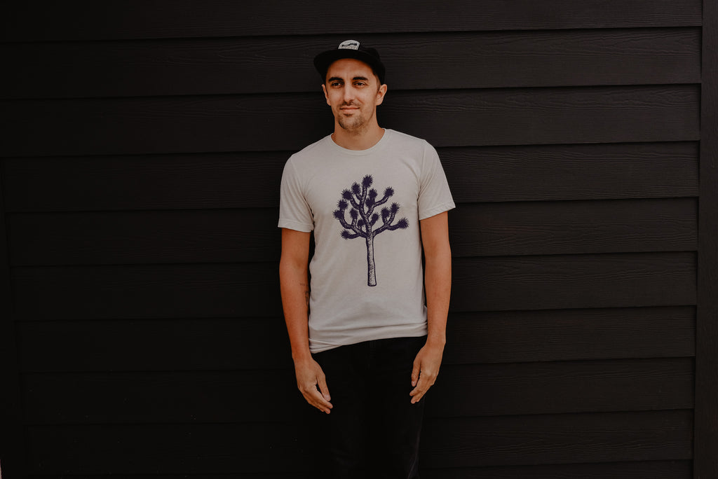Joshua Tree Tee - Cement