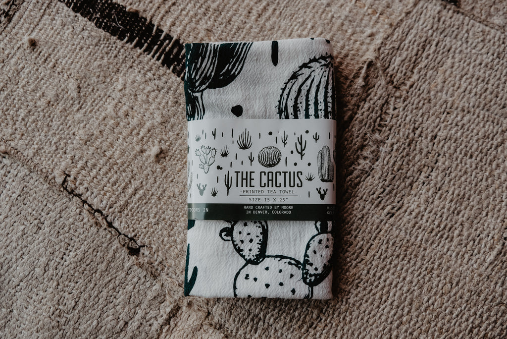 Cactus Tea Towel