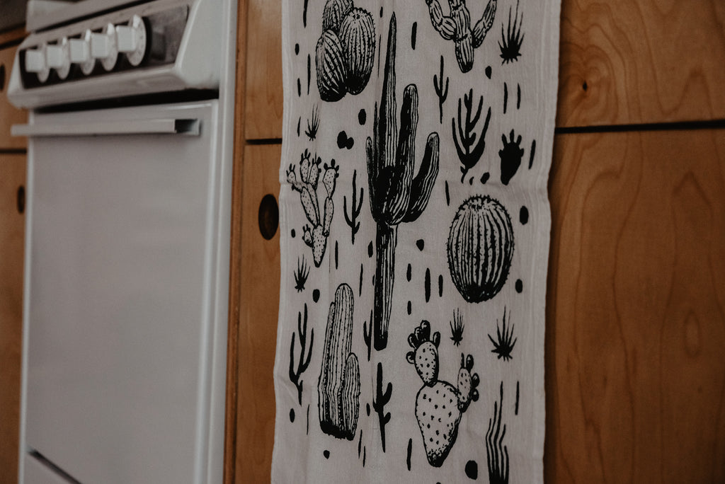 Cactus Tea Towel