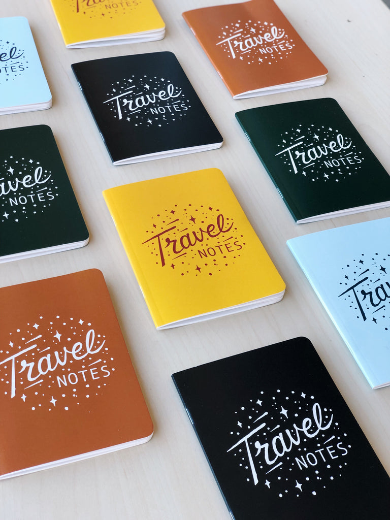 Mini Travel Notes Set of 5
