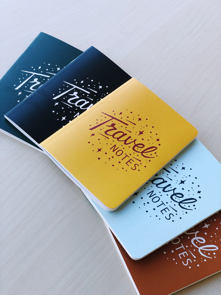 Mini Travel Notes Set of 5