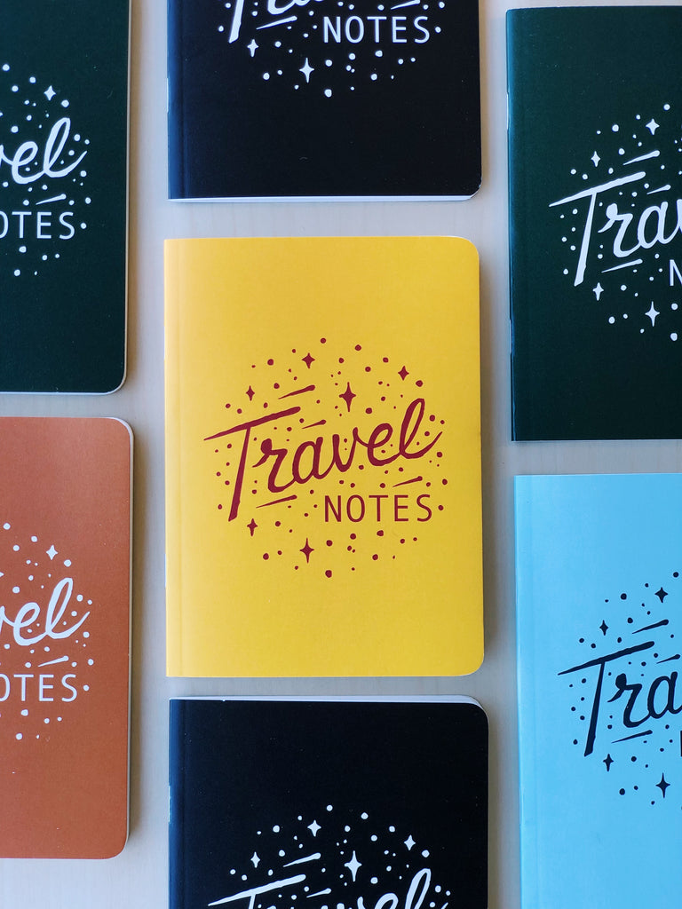 Mini Travel Notes Set of 5